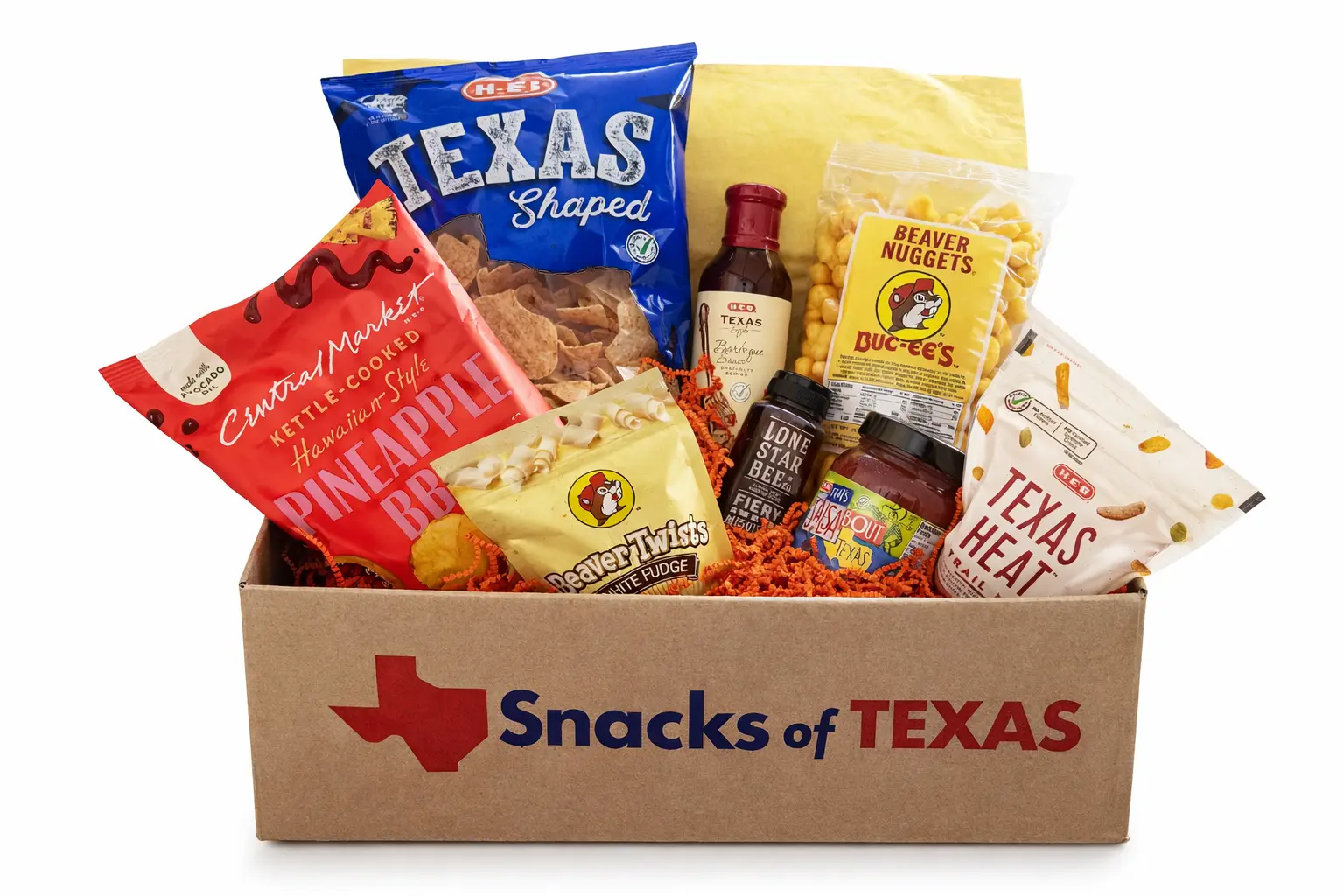 Sampler Snack Box Texas Sampler Gift Box | Ships Fast | Snacks of Texas