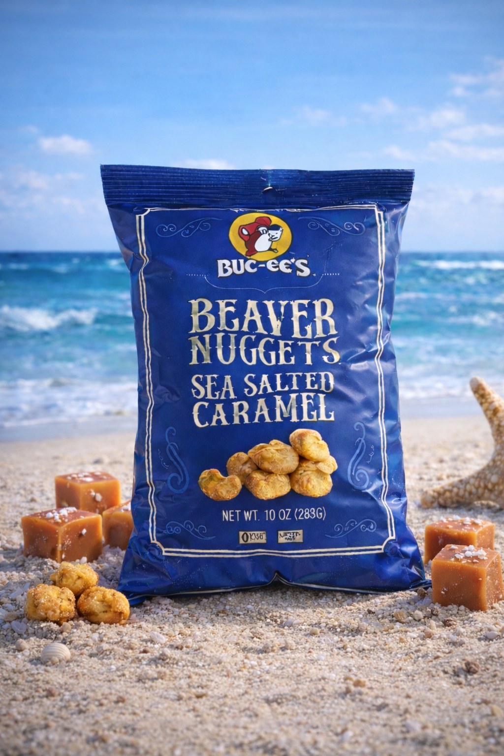 Buc-ee's Beaver Nuggets Sea Salted Caramel | Snacks of Texas